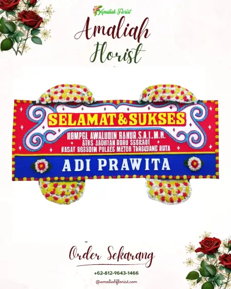 Papan Bunga Ucapan Selamat Gempolan